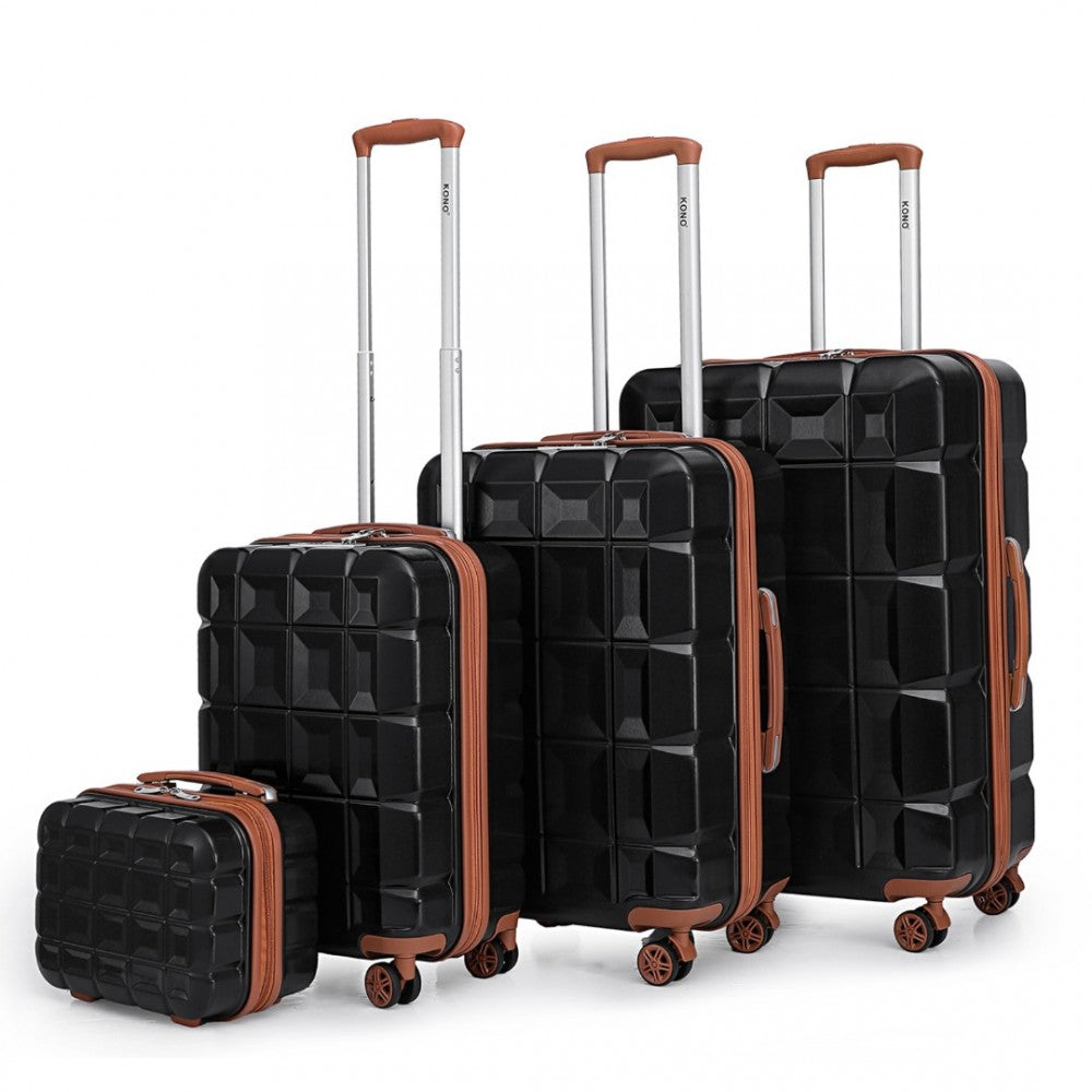 Kono K2292L Hard Shell Luggage With TSA Lock