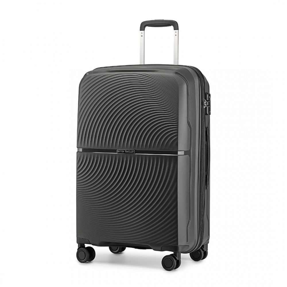 Kono Lightweight K2393L 4 Wheel Luggage With TSA Lock